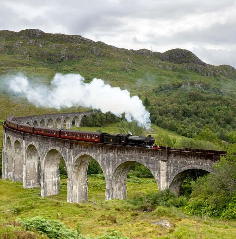 From Edinburgh: Isle of Skye and Hogwarts Express 4-Day Trip