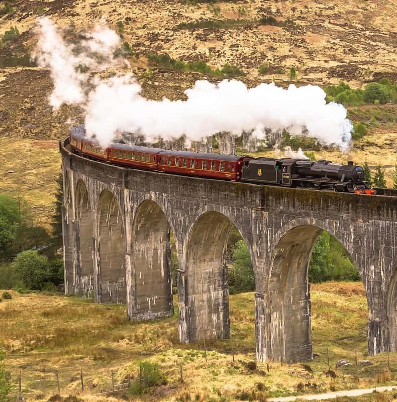 From Inverness: Jacobite Steam Train and Highlands Tour